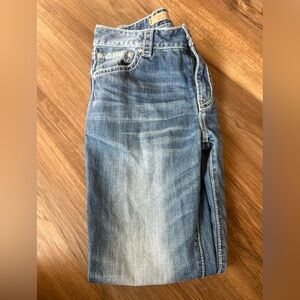 Men's Relaxed Fit Blue Jeans